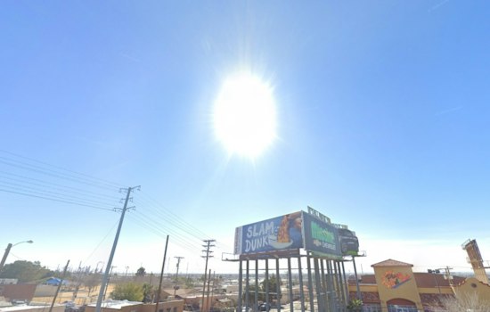 Sun-Splashed El Paso Hits 89 as Slim Storm Shot Creeps In