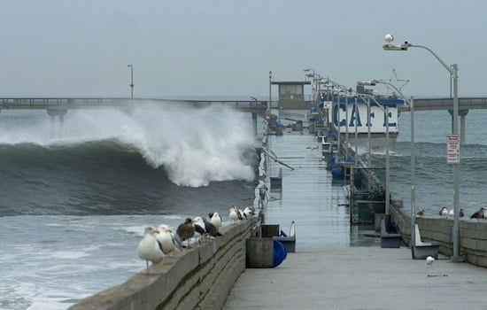 Sunny San Diego Braces for King Tides as Coastal Flood Warning Posted Through Thursday