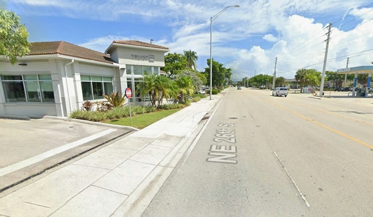 Suspicious Package Near Wilton Manors Bank Shuts Down Five Points Traffic