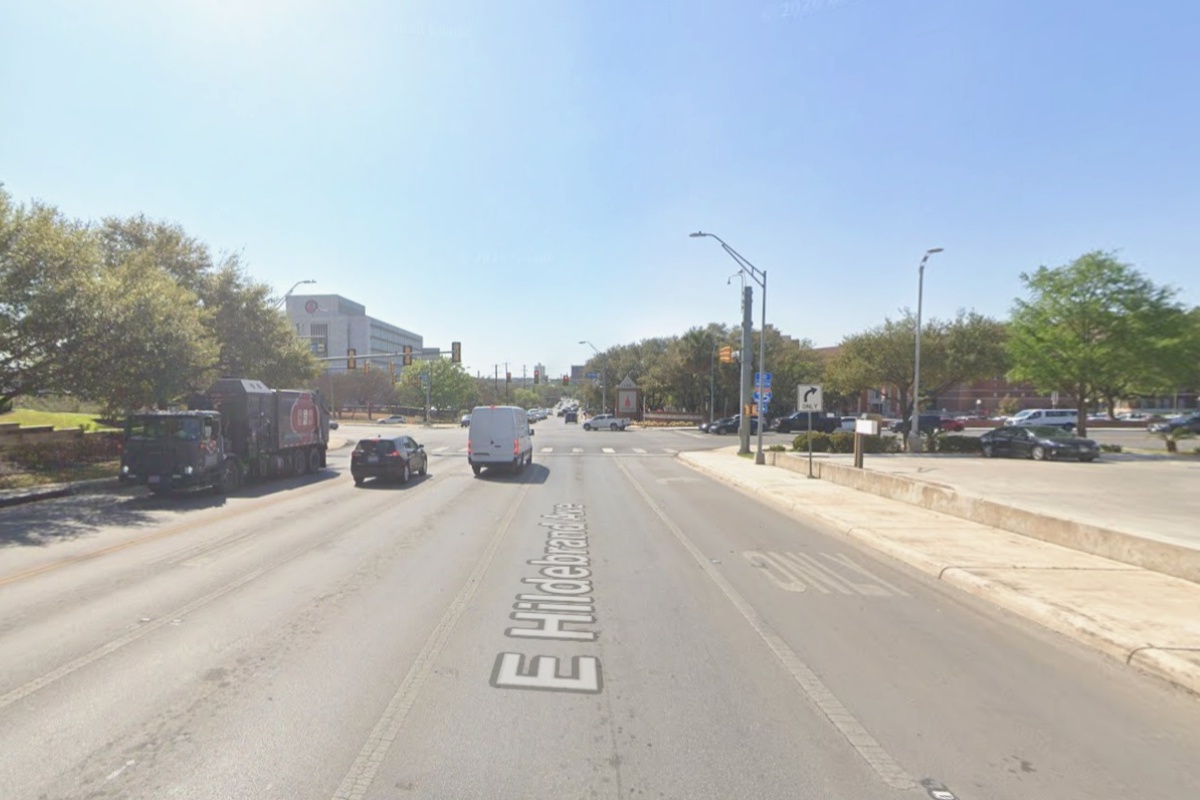 SUV Rolls Over on San Antonio's North Side, Slams Into Electrical Box