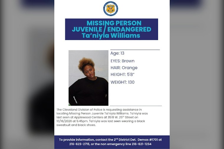 Ta’Niyla Williams, 13, Missing Since Oct. 16