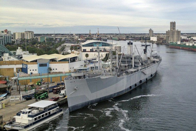 Tampa's WWII Flagship Turns Into Zombie Hunting Ground Before Veterans Day Salute