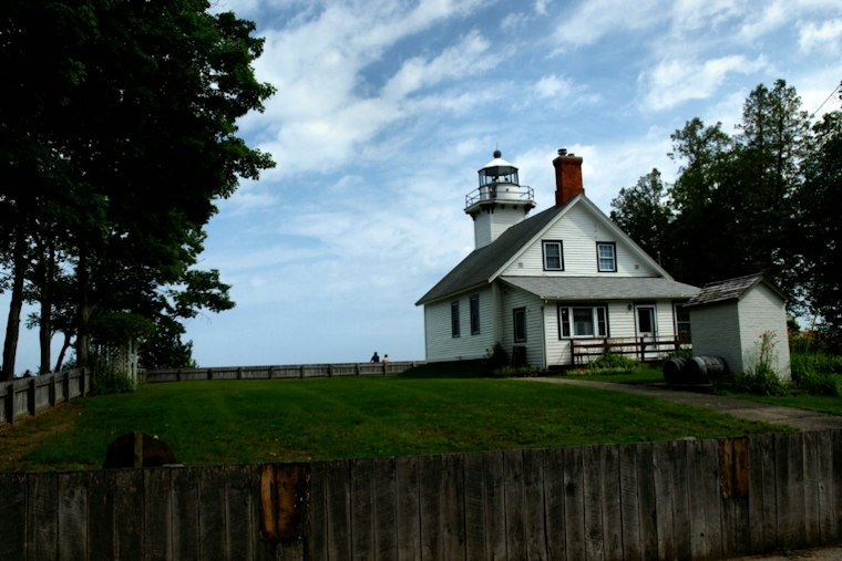 This 1870 Michigan Lighthouse Still Guards 650 Acres on the 45th Parallel