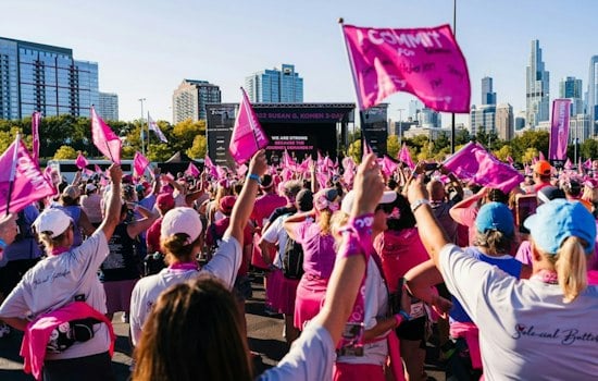 Thousands Descend on Soldier Field for Making Strides Breast Cancer Walk