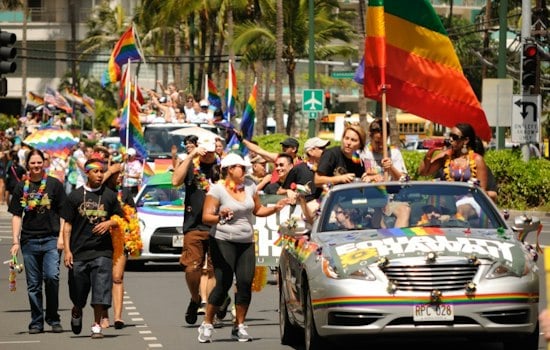 Thousands Flood Waikīkī Streets as Honolulu Pride Parade Marches Down Kalākaua