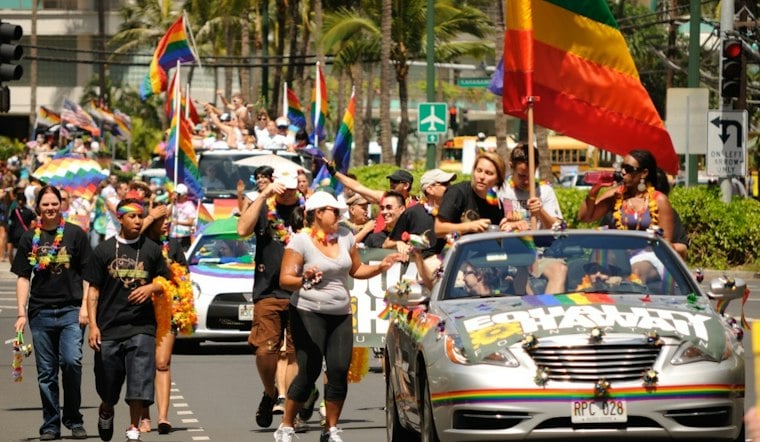 Thousands Flood Waikīkī Streets as Honolulu Pride Parade Marches Down Kalākaua