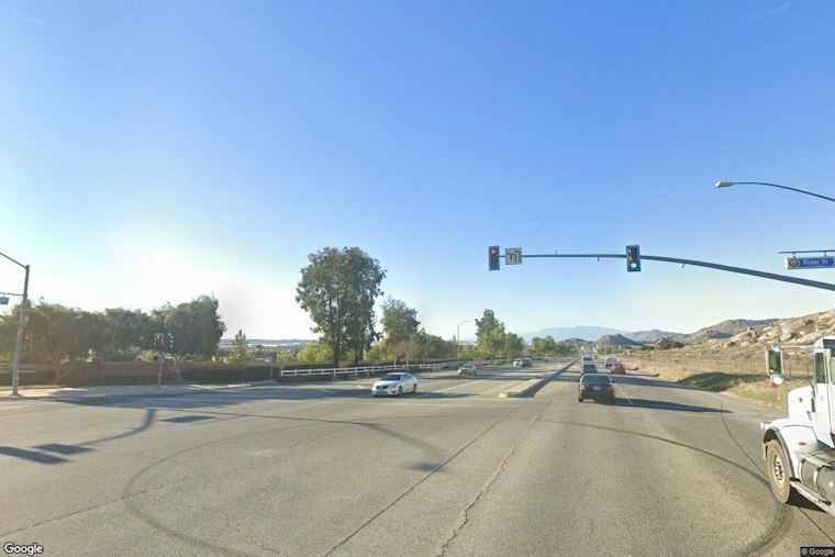 Three Nuevo Roadside Fires Merge, Race Up Hillside Near Lake Perris