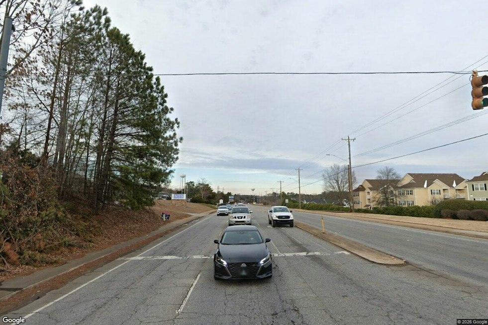 Tiger Transit Bus Carrying 11 Crashes on Highway 123 in Pickens County