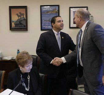 Tiny Texas Town Halts Border Wall for Months, Hands Cuellar 174 Signatures