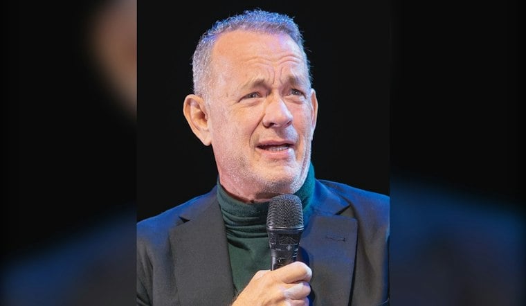 Tom Hanks Surprises Westport Crowd, Spills Water On Wendie Malick Mid-Scene