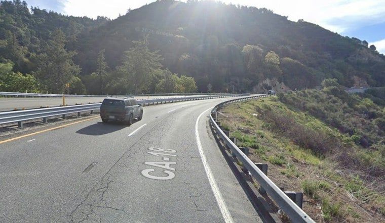 Tractor-Trailer Flips On SR-18 In Phelan, Trapped Woman Airlifted To Lancaster
