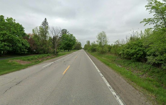 Trapped Trucker, Downed Lines Shut Down 29 Mile Road in Washington Twp.