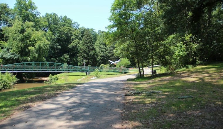 Tree Splits Open Greenville County Trailer Near Swamp Rabbit Trail