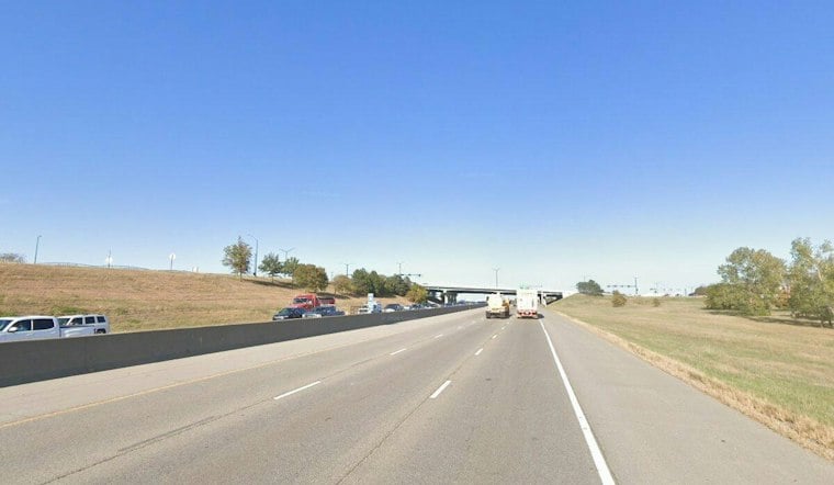 Truck Driver Dies as Flipped Semi Spills Cooking Oil Across I-35 in Olathe