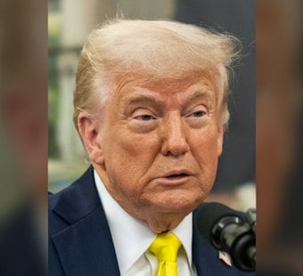Trump Says China, Russia Aren't Helping Iran 'At All' as War Enters Eighth Month