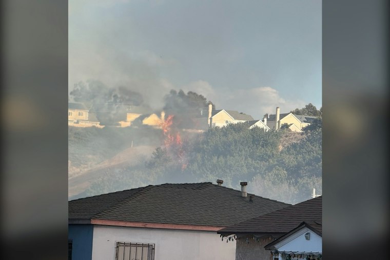 Twin Vegetation Fires Scorch 3 Acres Near Lincoln Park, Threaten Homes