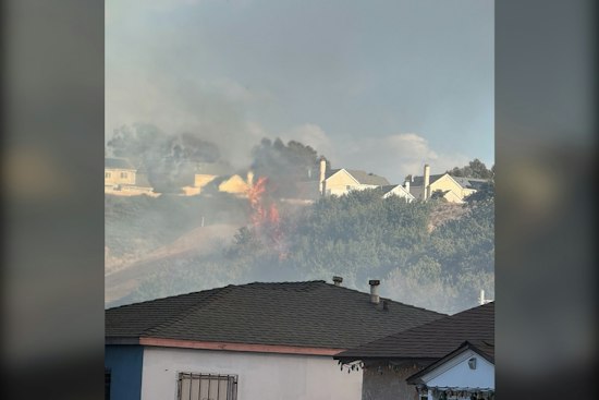 Twin Vegetation Fires Scorch 3 Acres Near Lincoln Park, Threaten Homes