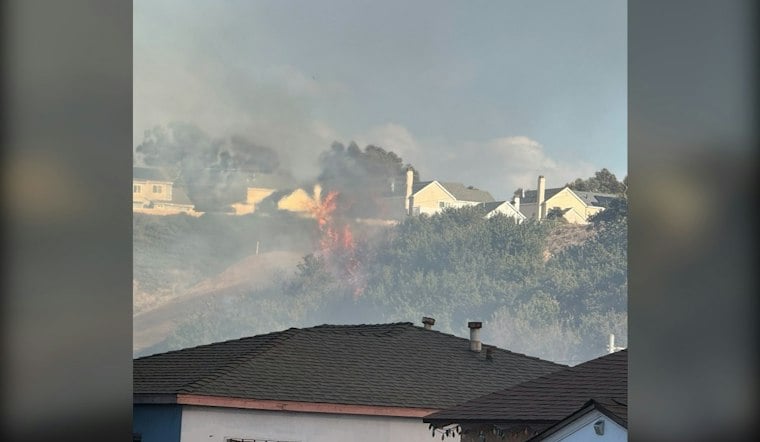 Twin Vegetation Fires Scorch 3 Acres Near Lincoln Park, Threaten Homes