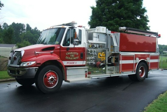 Two-Alarm Fire Erupts At Northeast Charlotte Shopping Center Sunday Night