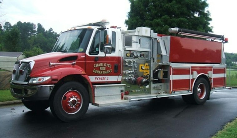 Two-Alarm Fire Erupts At Northeast Charlotte Shopping Center Sunday Night