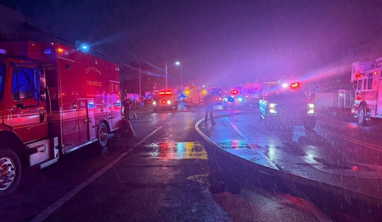 Two-Alarm Fire Hits Five-Story Miami Apartment Building, Crews Check Patients