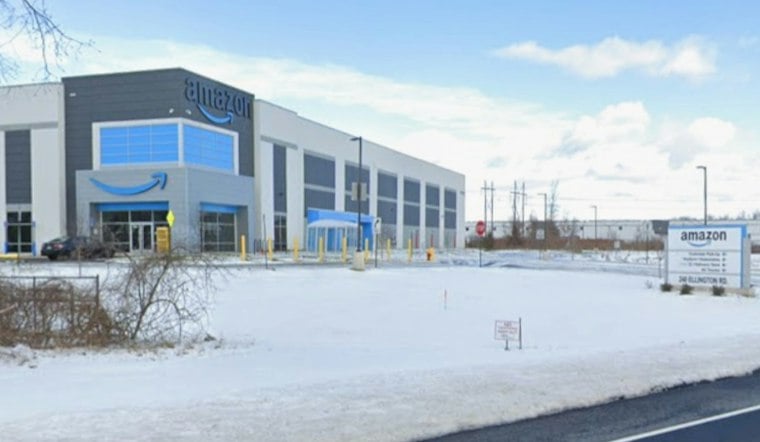 Two Hurt, One Trapped After Crash Outside South Windsor Amazon Hub