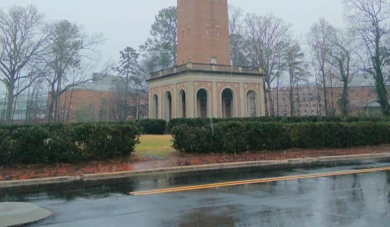 UNC Chapel Hill Trades Memorial Hall Pomp for Bell Tower Light Show and Block Party
