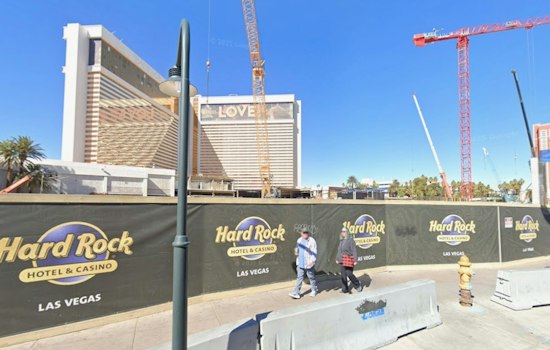 Vague Threat Empties Hard Rock Las Vegas Construction Site on the Strip