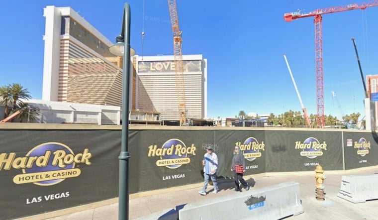 Vague Threat Empties Hard Rock Las Vegas Construction Site on the Strip
