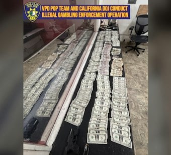 Vallejo Gambling Den Raid Nets Eight Detained, Three Rigged Machines Seized