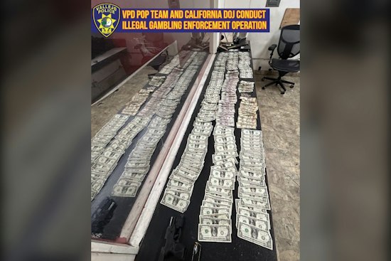 Vallejo Gambling Den Raid Nets Eight Detained, Three Rigged Machines Seized