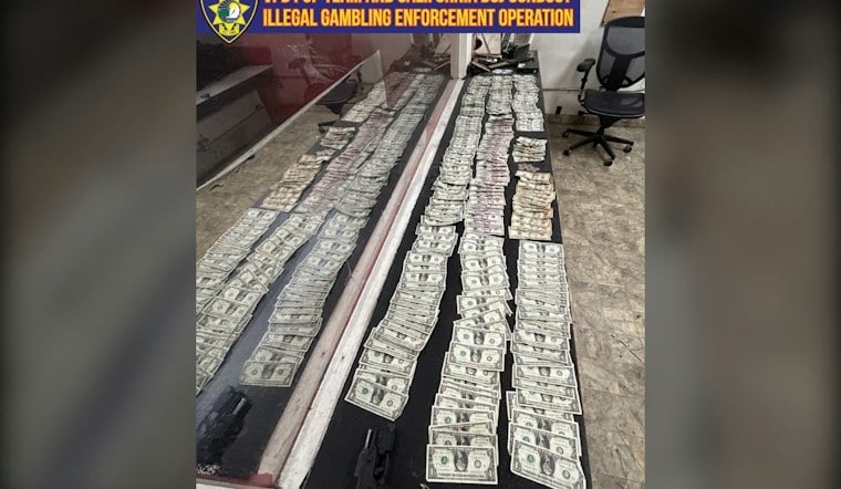 Vallejo Gambling Den Raid Nets Eight Detained, Three Rigged Machines Seized