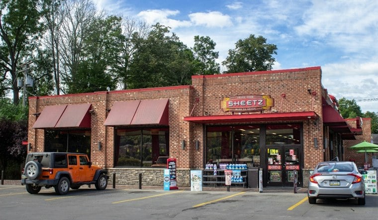 Van Slams Into Sheetz Sign in Guilford Township, Trapping Two Riders Inside