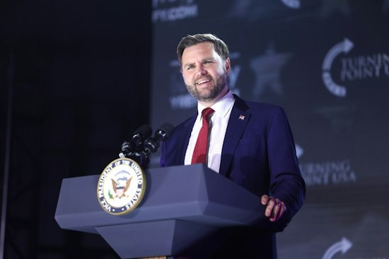 Vance Talks Iran Threats From Alaska as He Stumps for Sullivan in Tight Senate Race
