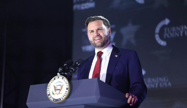 Vance Talks Iran Threats From Alaska as He Stumps for Sullivan in Tight Senate Race