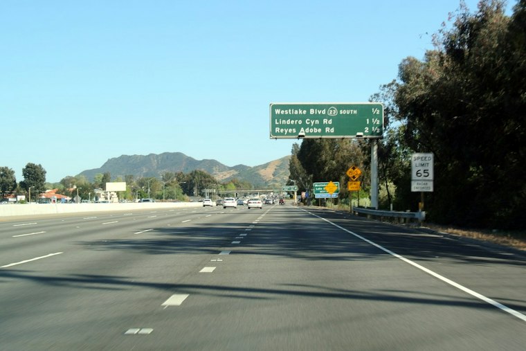 Ventura Woman, 50, Killed Walking in 101 Freeway Lane, CHP Says