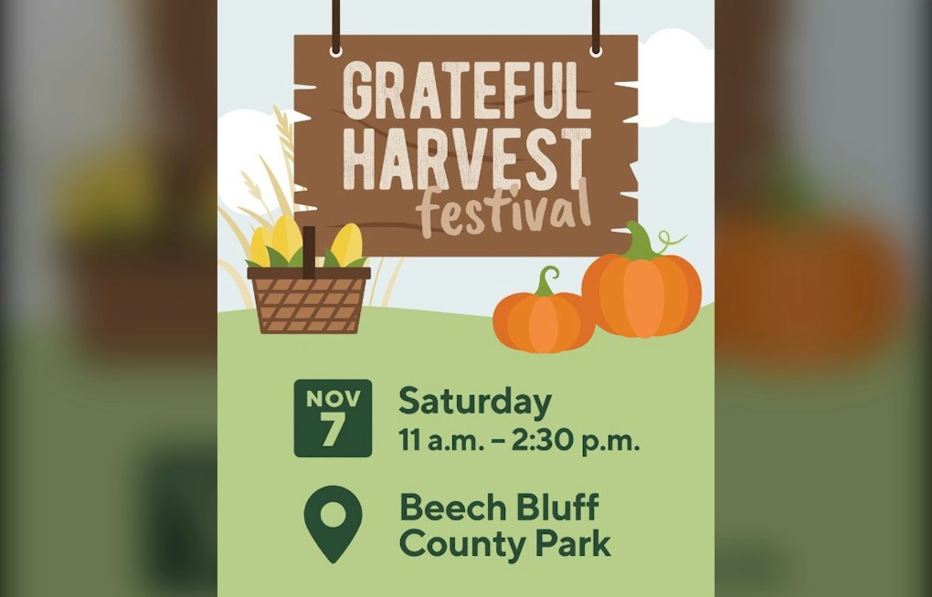 Wake County Debuts Grateful Harvest Festival at Beech Bluff Park Nov. 7