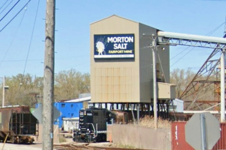 Water Floods Fairport Harbor Salt Mine, Morton Shuts Down Lake Erie Operation