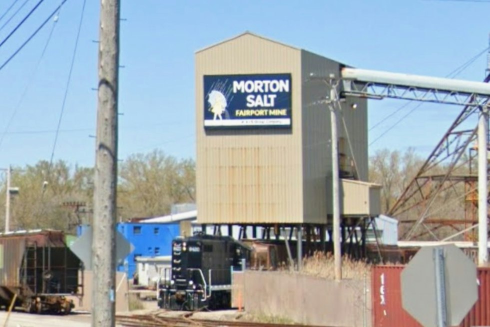 Water Floods Fairport Harbor Salt Mine, Morton Shuts Down Lake Erie Operation