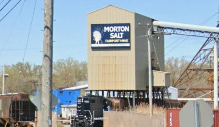 Water Floods Fairport Harbor Salt Mine, Morton Shuts Down Lake Erie Operation