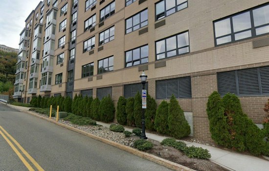 Weehawken's 282-Unit Waterfront Condo Towers Reveal Gold-Trimmed Glass Facades