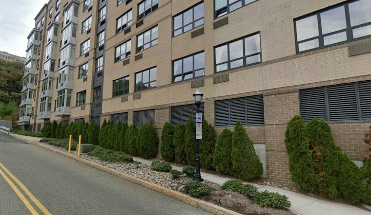 Weehawken's 282-Unit Waterfront Condo Towers Reveal Gold-Trimmed Glass Facades