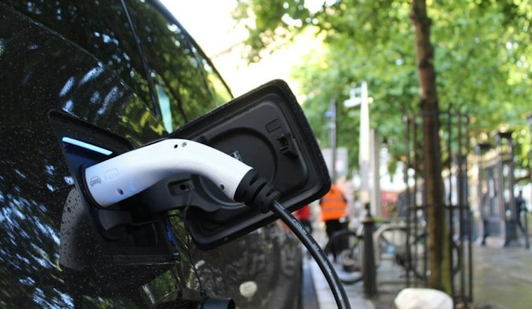 West Hartford Center Adds Two Mobility Hubs With EV Charging, Bike Repair Stands