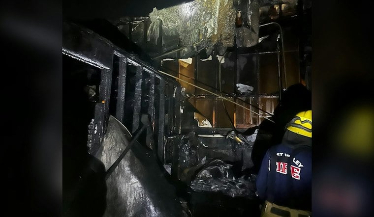 West Valley City Crews Demolish Woodworking Shop After Fire Roars Back to Life