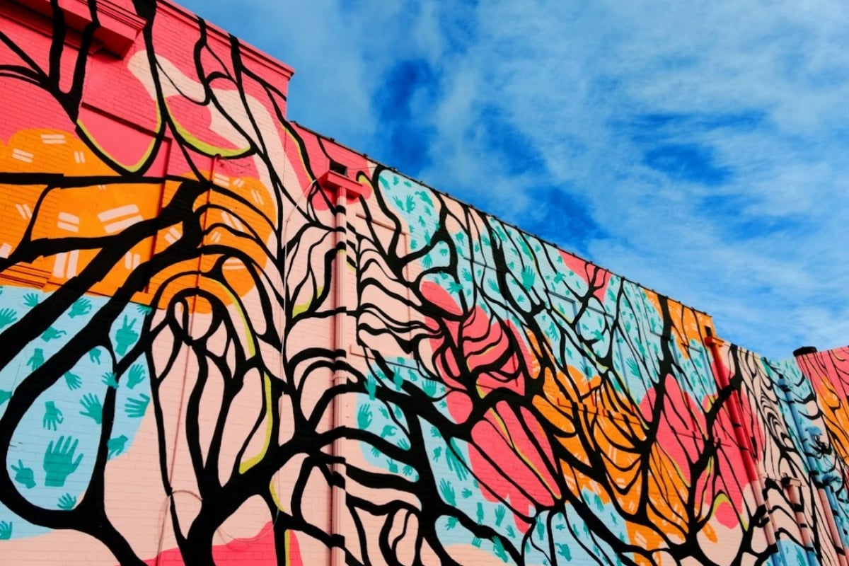 Mural References Whitehall, Ohio Unveils 3,800-Square-Foot Community Mural