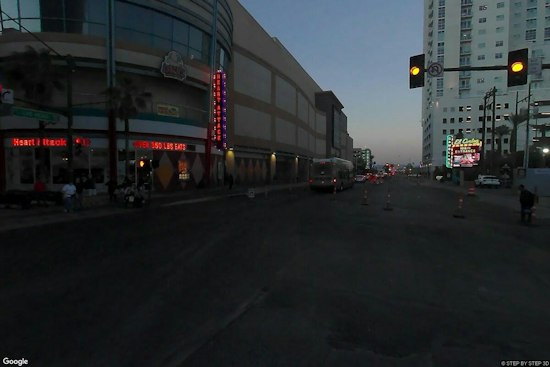 Windy Cold Front Slaps Las Vegas Strip Before Weekend Warmup