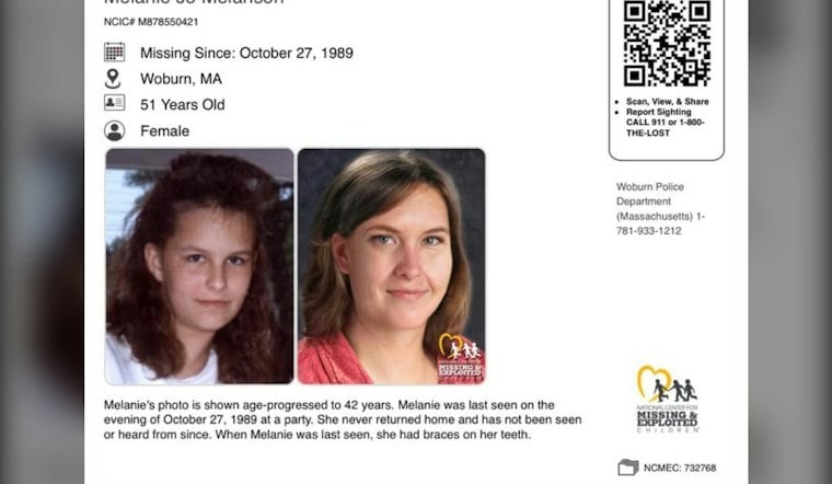 Woburn Teen Vanished 37 Years Ago Tonight, Family Offers $250K Reward