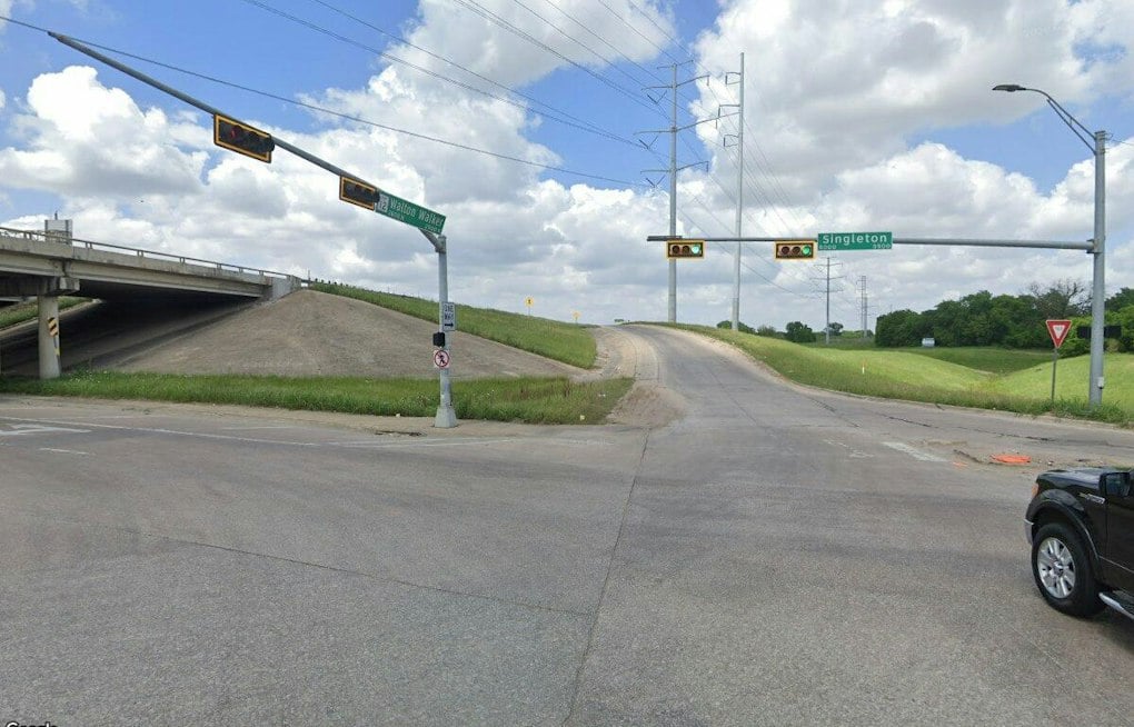 Woman Killed After Car Rockets Off Walton Walker, Flips Into Dallas Parking Lot