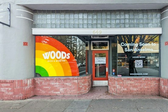 Woods Beer &amp; Wine Co. Plans San Anselmo Taproom Groundbreaking This Year
