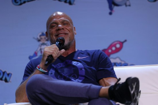 WWE Legend Kurt Angle Brings Olympic Gold and Body Slams to Livonia Toy Shop